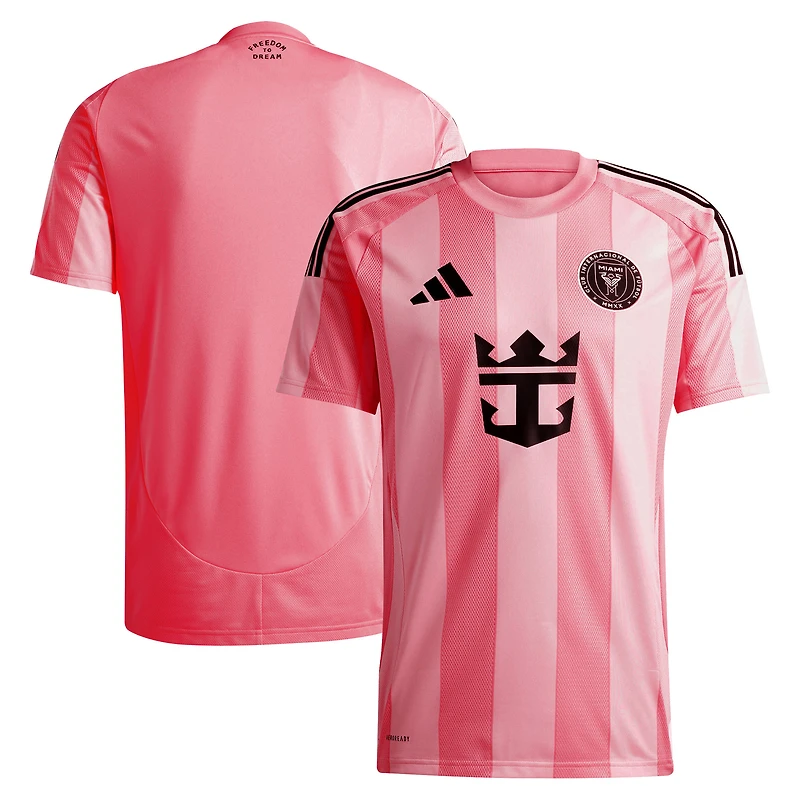 Maillot réplique adidas Euforia Inter Miami CF 2025 rose clair pour homme
