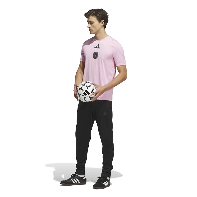 Men's adidas Light Pink Inter Miami CF 2026 Jersey Hook Pregame T-Shirt