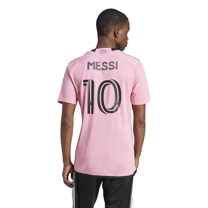 Men's adidas Lionel Messi Pink Inter Miami CF 2getherness Replica Jersey