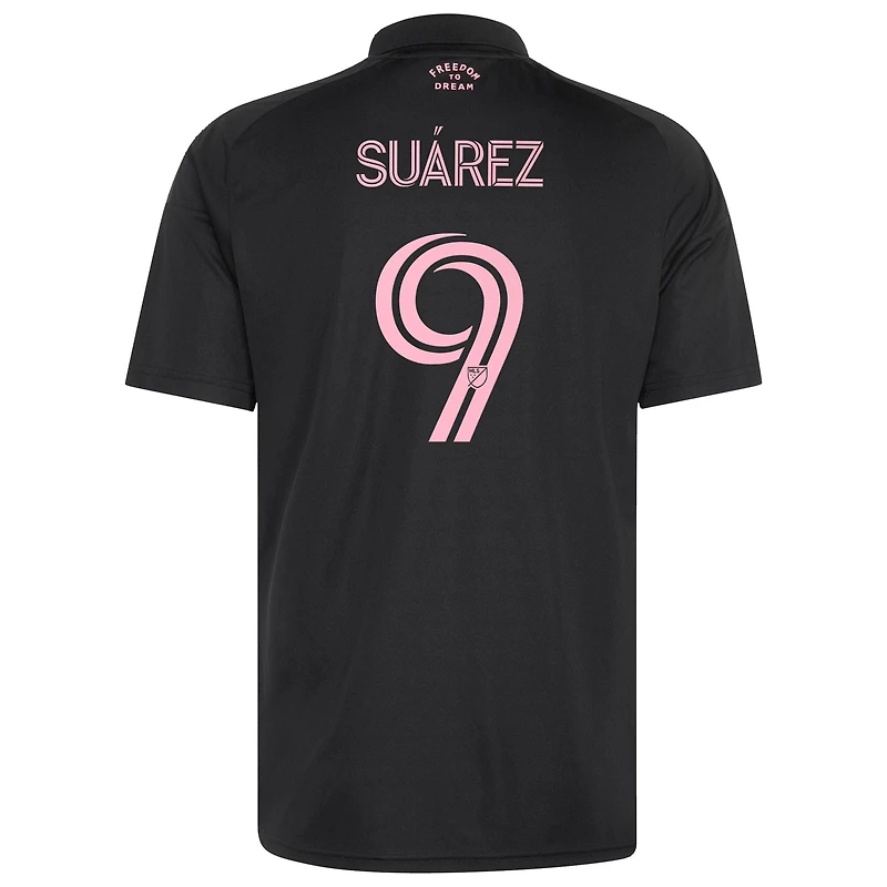 Men's adidas Luis Suárez Black Inter Miami CF 2026 Presagio Replica Jersey
