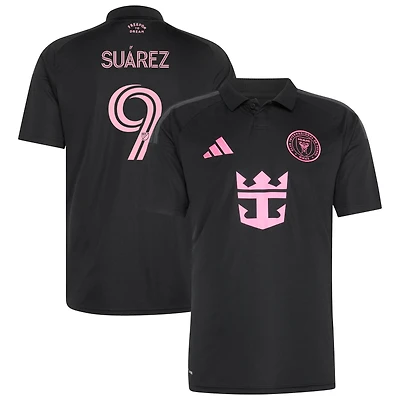 Men's adidas Luis Suárez Black Inter Miami CF 2026 Presagio Replica Jersey