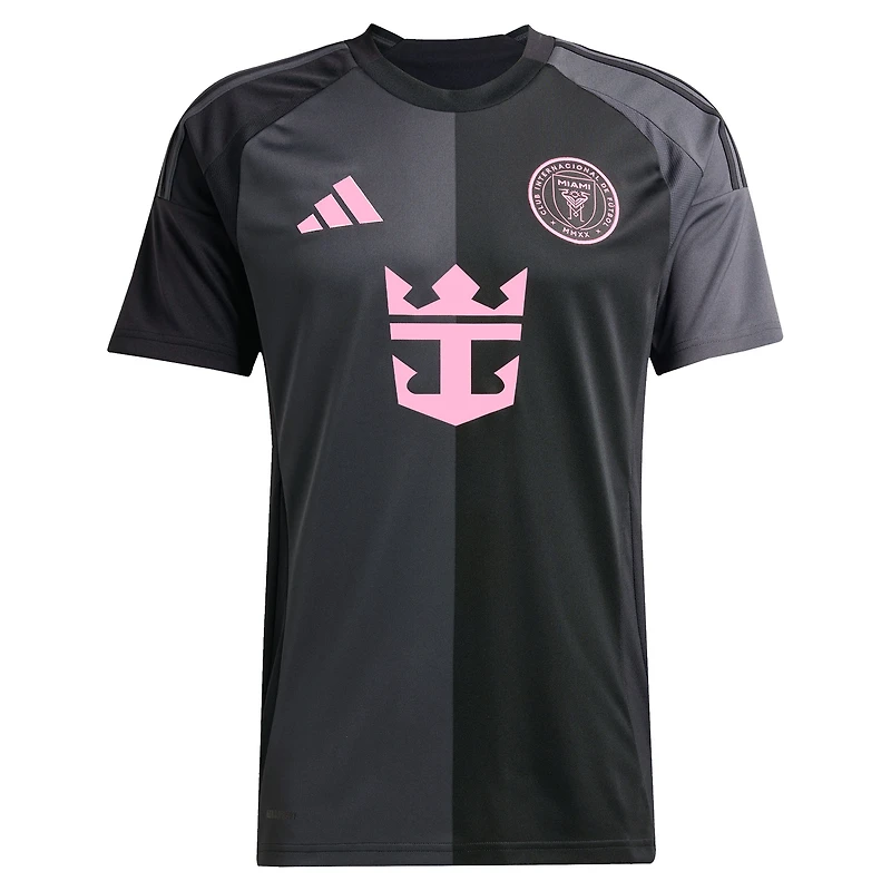 Men's adidas Luis Suarez Black Inter Miami CF 2025 The Fortitude Kit Replica Player Jersey