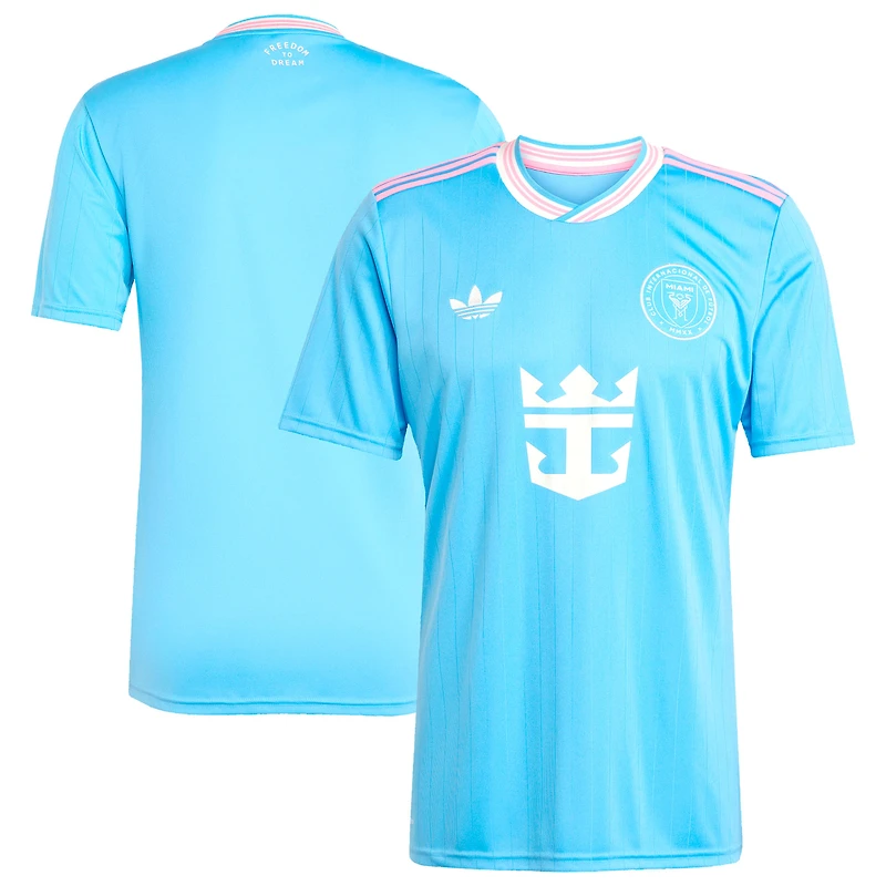 maillot réplique troisième adidas Originals bleu Inter Miami CF 2025 pour homme