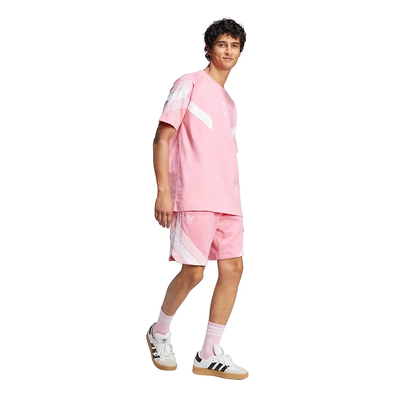 Maillot adidas Originals rose clair Inter Miami CF pour homme, collection Culturewear Fashion