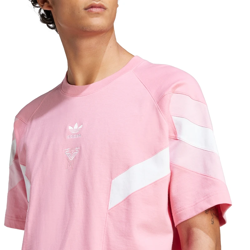 Maillot adidas Originals rose clair Inter Miami CF pour homme, collection Culturewear Fashion
