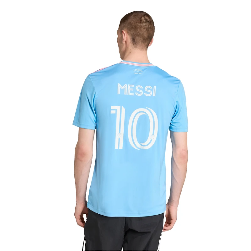 Maillot réplique bleu Lionel Messi Inter Miami CF 2025 pour homme
