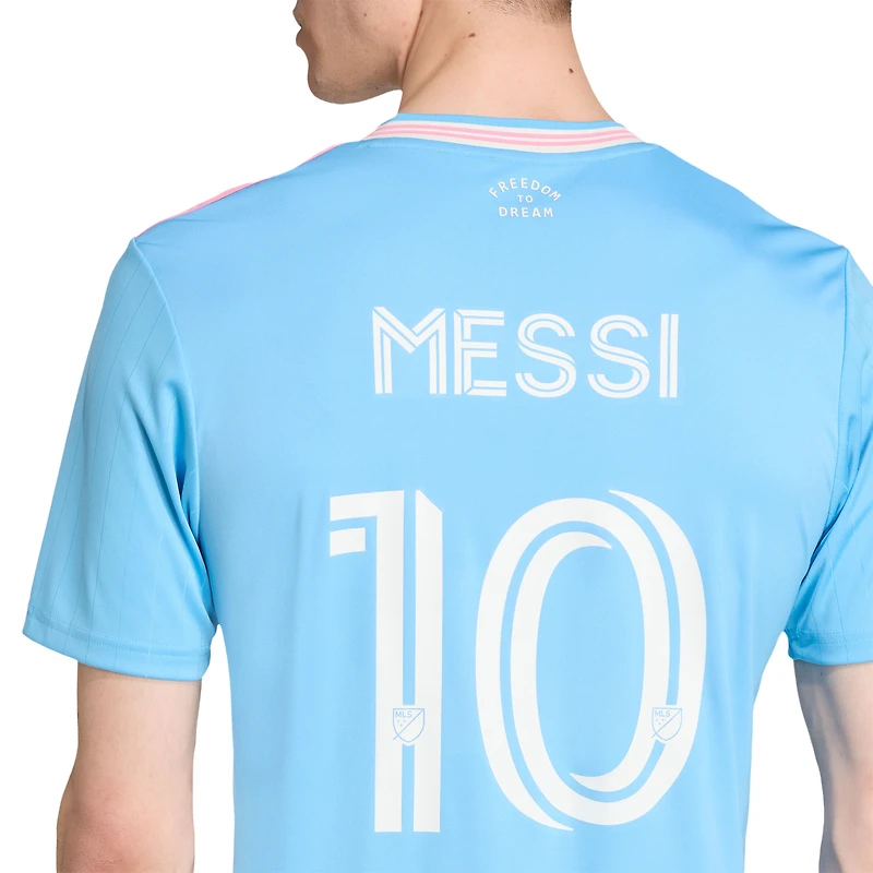 Maillot réplique bleu Lionel Messi Inter Miami CF 2025 pour homme