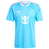 Maillot réplique troisième joueur Inter Miami CF 2025 bleu adidas Originals Rodrigo De Paul pour homme