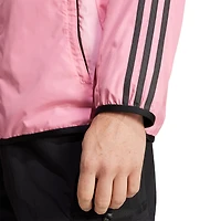 Men's adidas Pink/Black Inter Miami CF 2025 Anthem Reversible Full-Zip Jacket