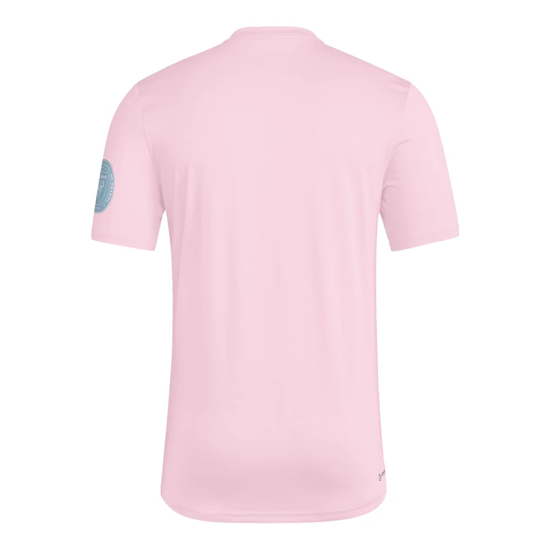 T-shirt adidas rose pour homme, collection Archives Inter Miami CF 2025
