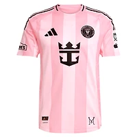 Maillot authentique adidas Inter Miami CF 2025 Euforia rose pour homme