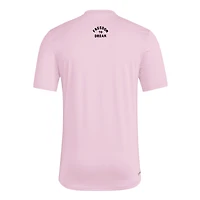Men's adidas  Pink Inter Miami CF 2025 Jersey Hook AEROREADY T-Shirt