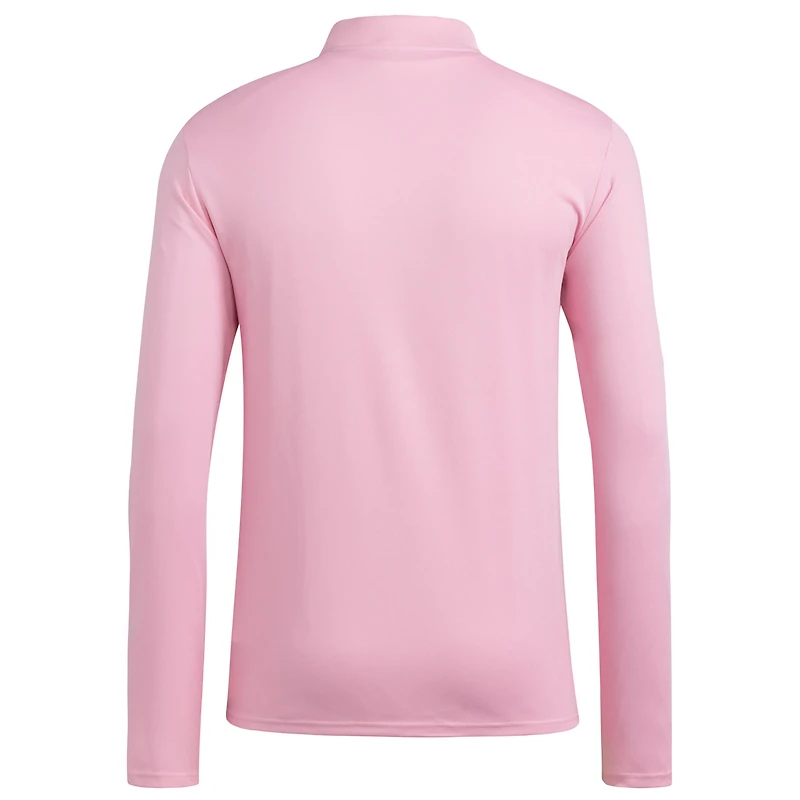Men's adidas Pink Inter Miami CF 2025 Quarter-Zip Long Sleeve Training Top