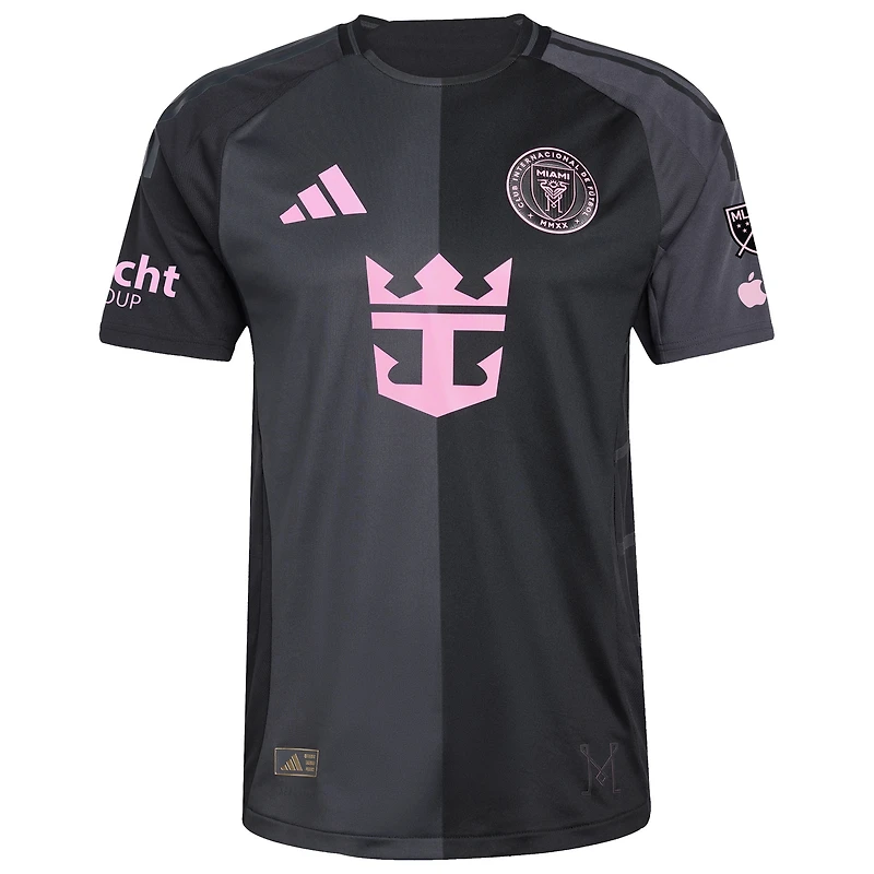 Maillot De joueur authentique adidas Rodrigo Paul Inter Miami CF 2025 The Fortitude Kit pour homme, noir