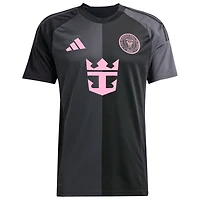Maillot réplique du joueur adidas Rodrigo De Paul Inter Miami CF 2025 The Fortitude Kit pour homme, noir