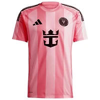 Maillot De joueur adidas Rodrigo Paul rose clair Inter Miami CF 2025 Euforia Replica pour homme