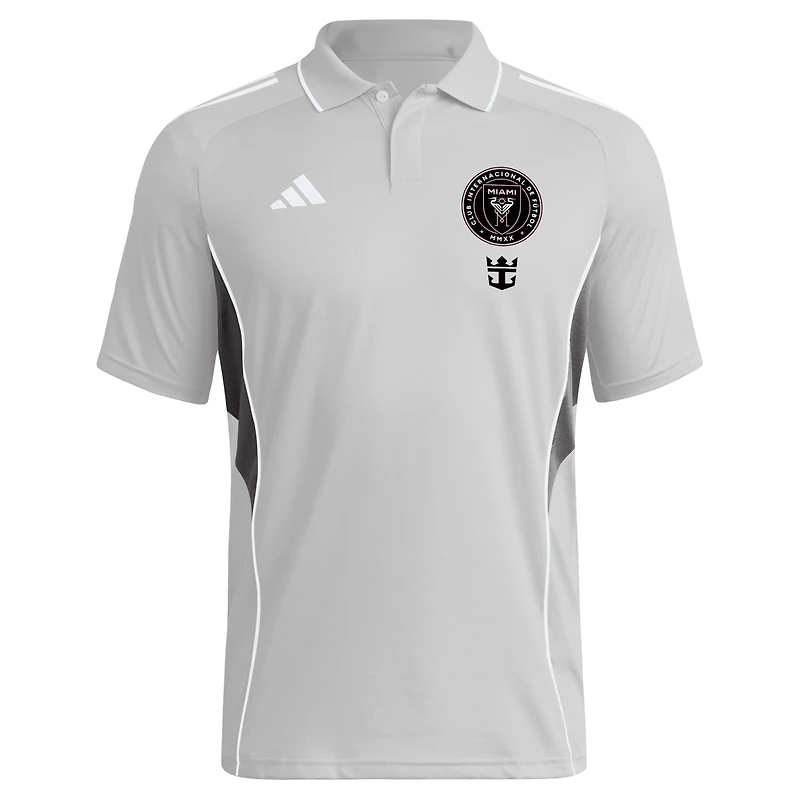 Men's adidas Silver Inter Miami CF 2025 Training Polo