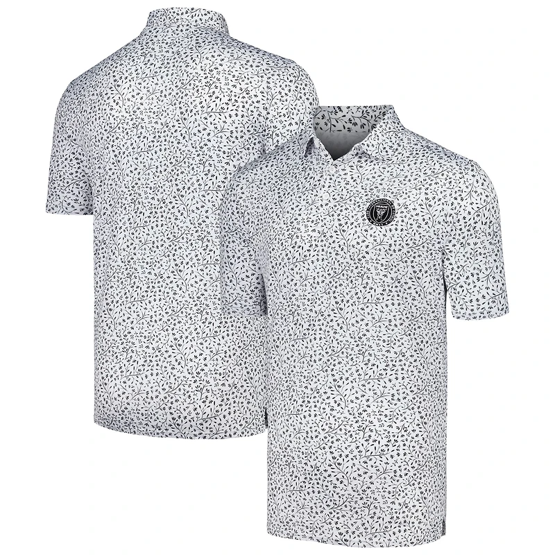 Men's Antigua White Inter Miami CF Motion Polo
