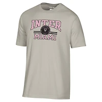 T-shirt beige Inter Miami CF pour homme, grande taille et doux