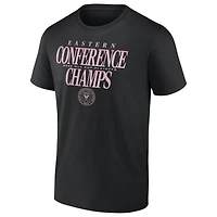 Men's Black Inter Miami CF 2025 MLS Eastern Conference Champions T-Shirt