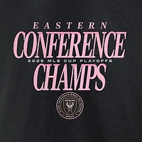 T-shirt noir pour homme Inter Miami CF, champion de la Conférence Est MLS 2025