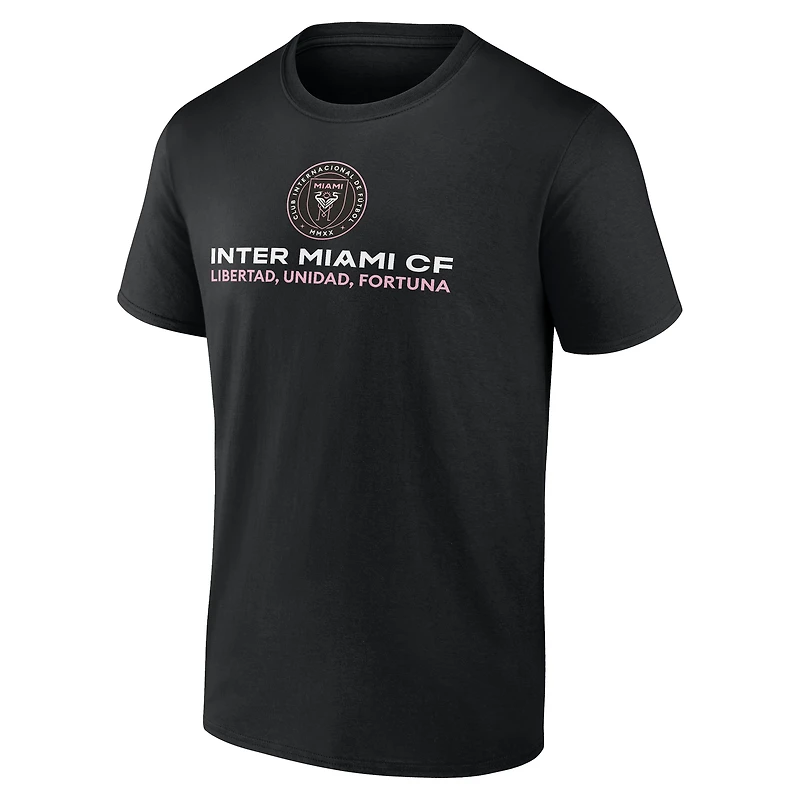Men's  Black Inter Miami CF Blind Side T-Shirt