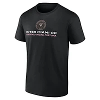 Men's  Black Inter Miami CF Blind Side T-Shirt