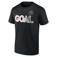 T-shirt personnalisé noir Inter Miami CF Goal pour homme