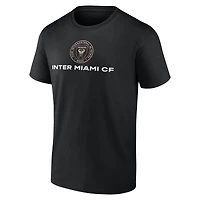 T-shirt noir pour homme Inter Miami CF Heart and Soul