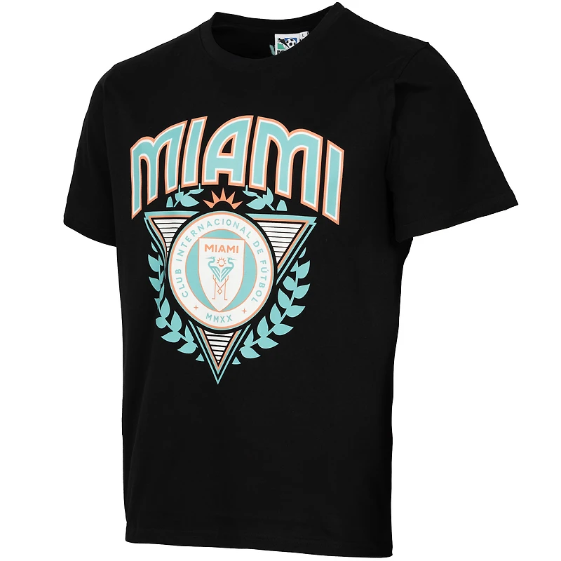 T-shirt décontracté noir Inter Miami CF Heavy pour homme
