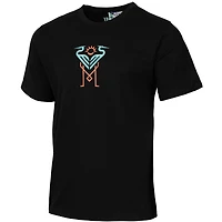 T-shirt décontracté noir Inter Miami CF Heron Heavy pour hommes