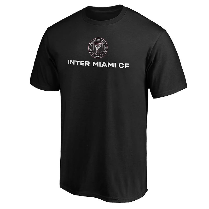 Men's  Black Inter Miami CF Official Logo T-Shirt