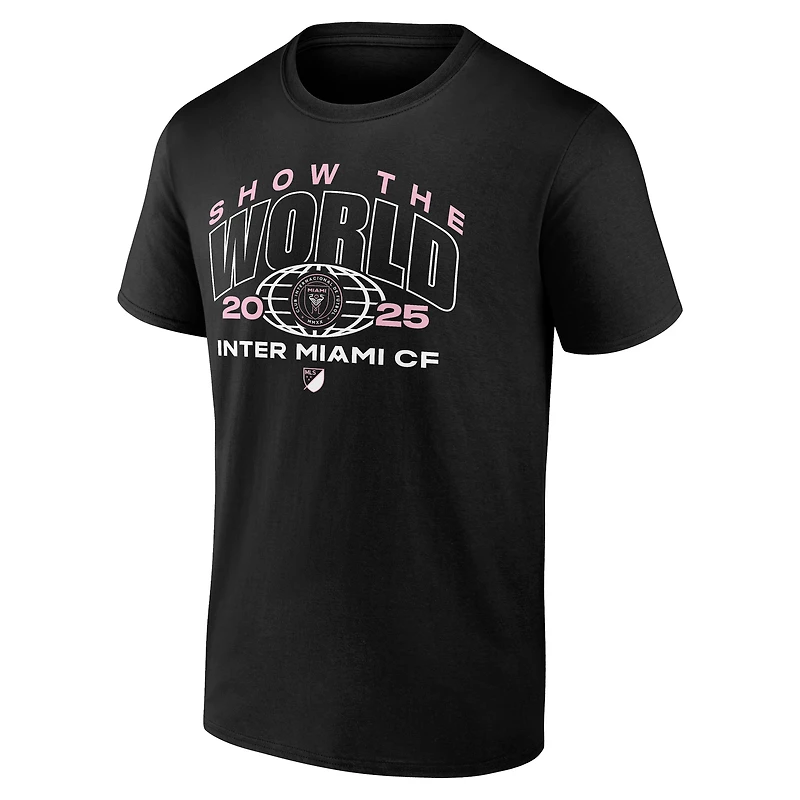 Men's  Black Inter Miami CF Show the World T-Shirt