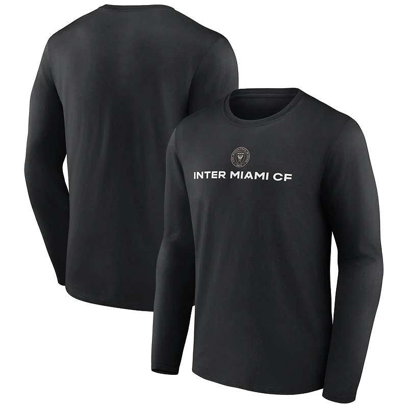 Men's  White Inter Miami CF Victory Arch Long Sleeve T-Shirt