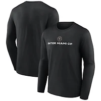 Men's  White Inter Miami CF Victory Arch Long Sleeve T-Shirt