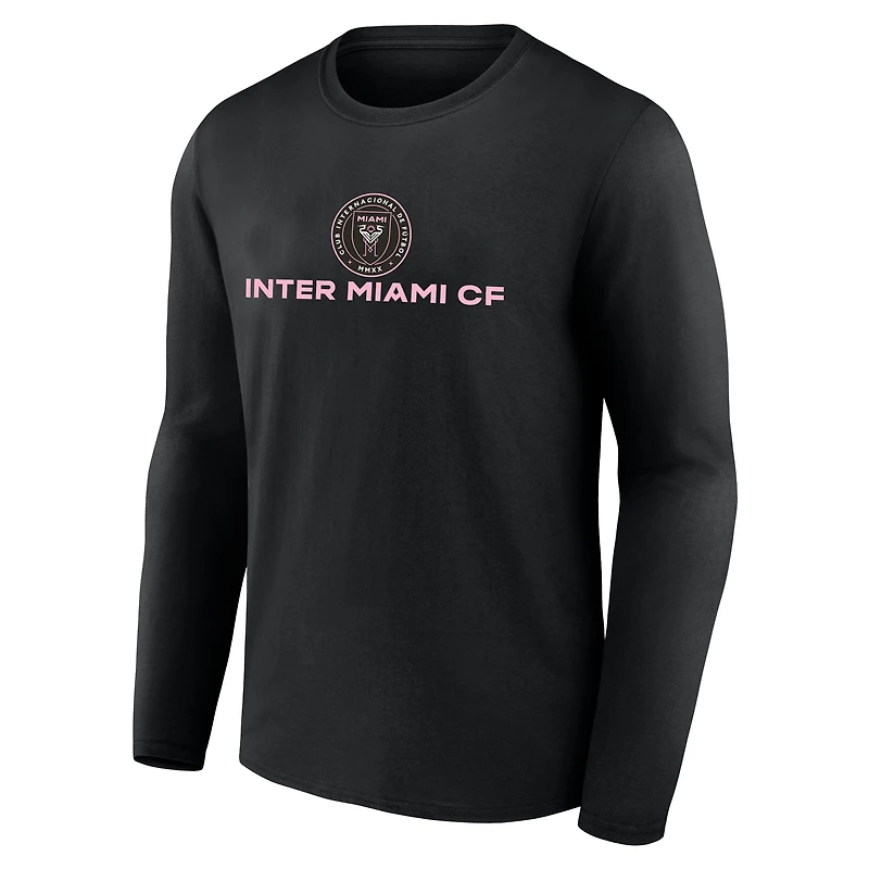 Men's  Black Inter Miami CF We Are Icon Long Sleeve T-Shirt