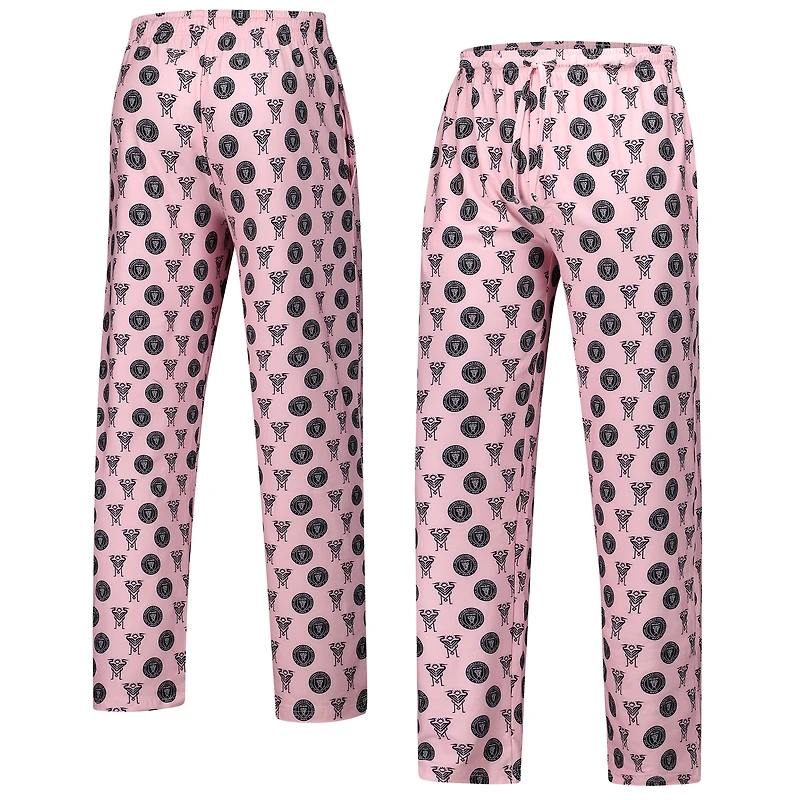 Pantalon de nuit Inter Miami CF Record rose pour homme Concepts Sport