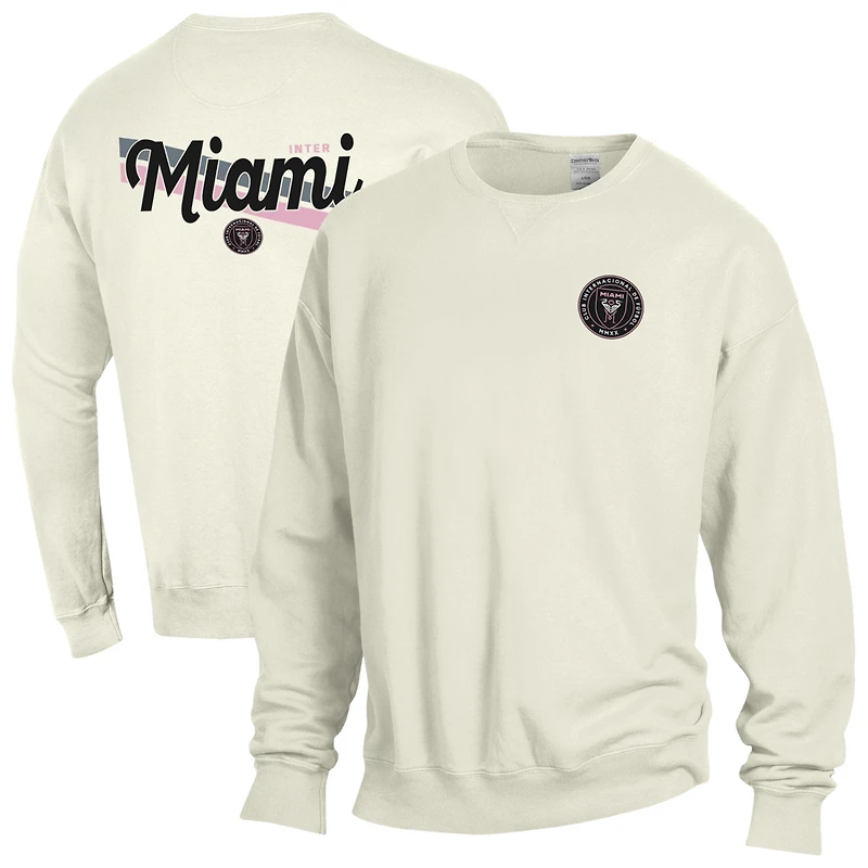 Men's  Cream Inter Miami CF Fleece Sweatshirt