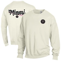 Men's  Cream Inter Miami CF Fleece Sweatshirt