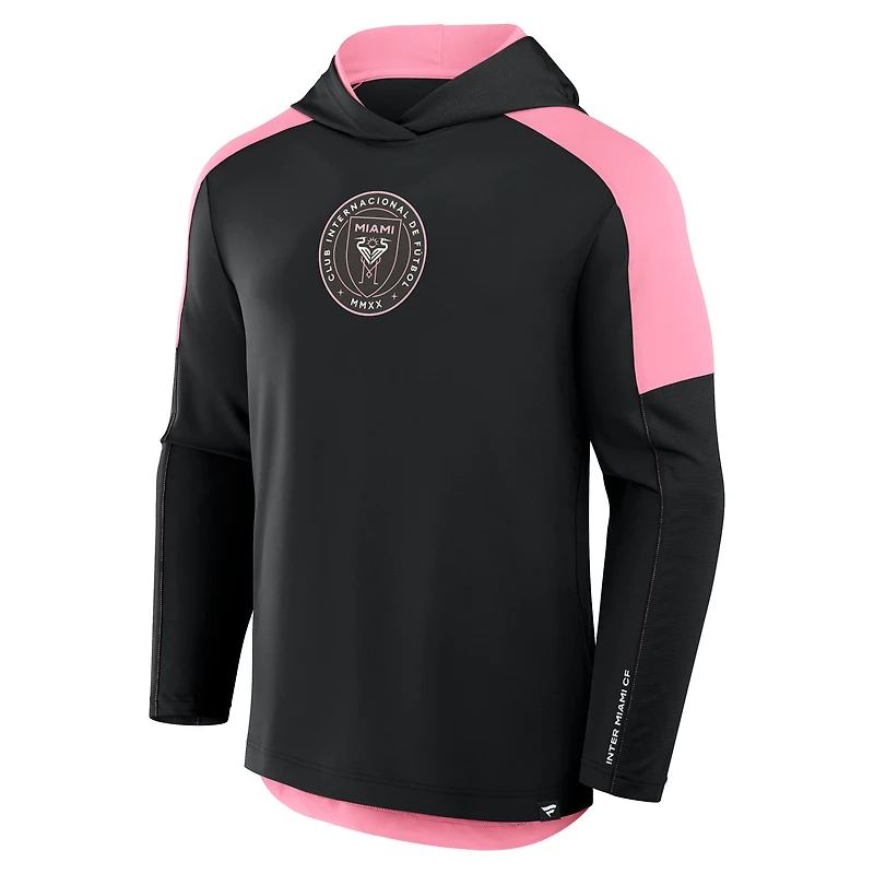 Sweat à capuche de transition Inter Miami CF Red Card pour homme Fanatics Black