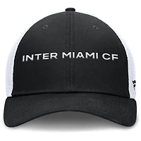 Casquette Fanatics noire Inter Miami CF Rocket Flex pour homme