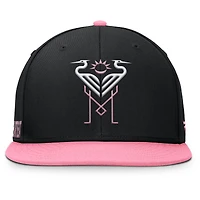 Casquette snapback noire Inter Miami CF Sitter pour homme Fanatics
