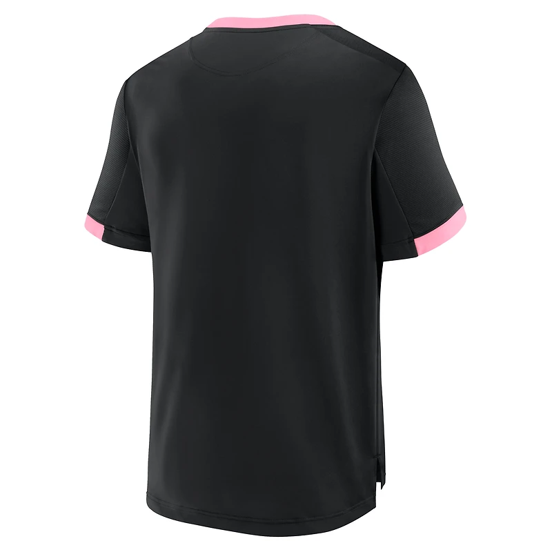 T-shirt noir pour homme Fanatics Inter Miami CF Stoppage Time Striker