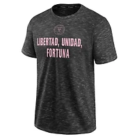 T-shirt Inter Miami CF anthracite de marque Fanatics pour hommes