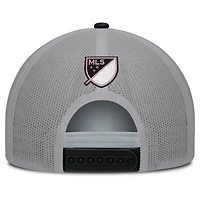 Men's Fanatics White Inter Miami CF On Deck A-Frame Trucker Adjustable Hat