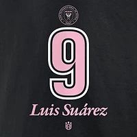 Men's Luis Suarez Black Inter Miami CF 2025 MLS Cup Champions Name & Number T-Shirt