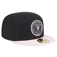 Casquette ajustée Inter Miami CF 2025 Kickoff 59FIFTY noire New Era pour homme