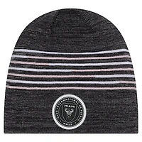 Bonnet tricoté noir New Era Inter Miami CF 2026 pour homme