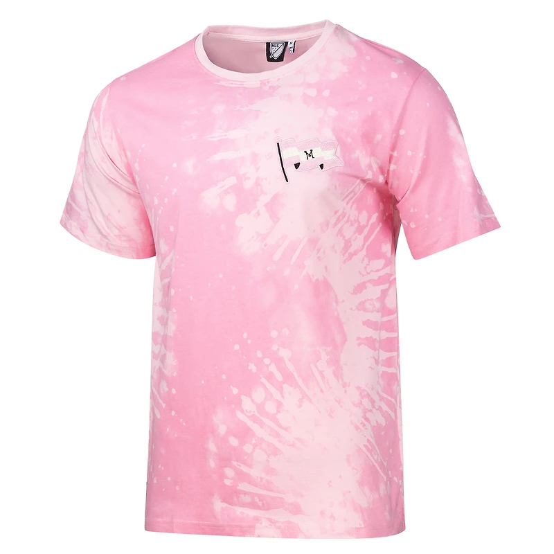 T-shirt décontracté à manches longues pour homme avec logo Sport Design Suède Inter Miami CF 2025 rose