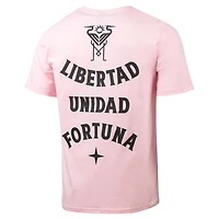 T-shirt décontracté rose Inter Miami CF Flow de marque Sport Design Sweden pour homme